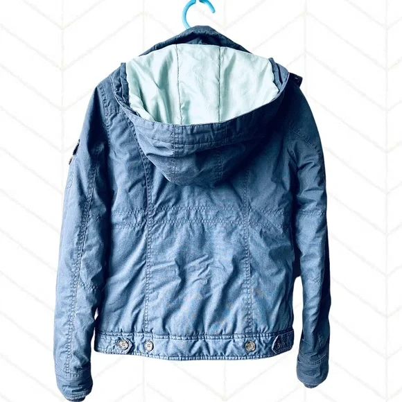 Soft Blue Spring/Autumn Jacket Small Fit - Picture 11 of 17